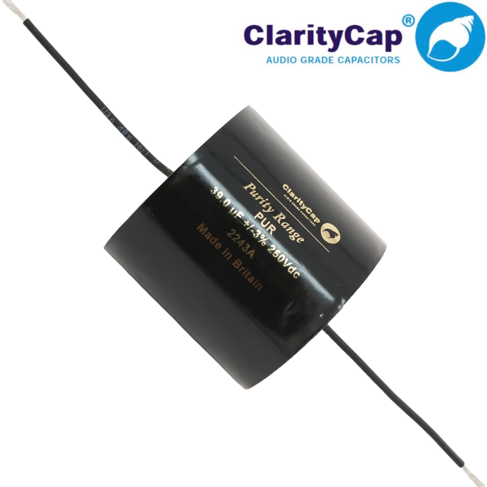 PUR 39UH250V: 39uF 250Vdc ClarityCap PUR Range Capacitor