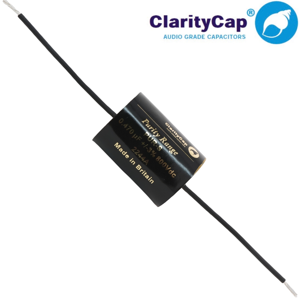 PUR 470NH800V-S: 0.47uF 800Vdc ClarityCap PUR Range Capacitor