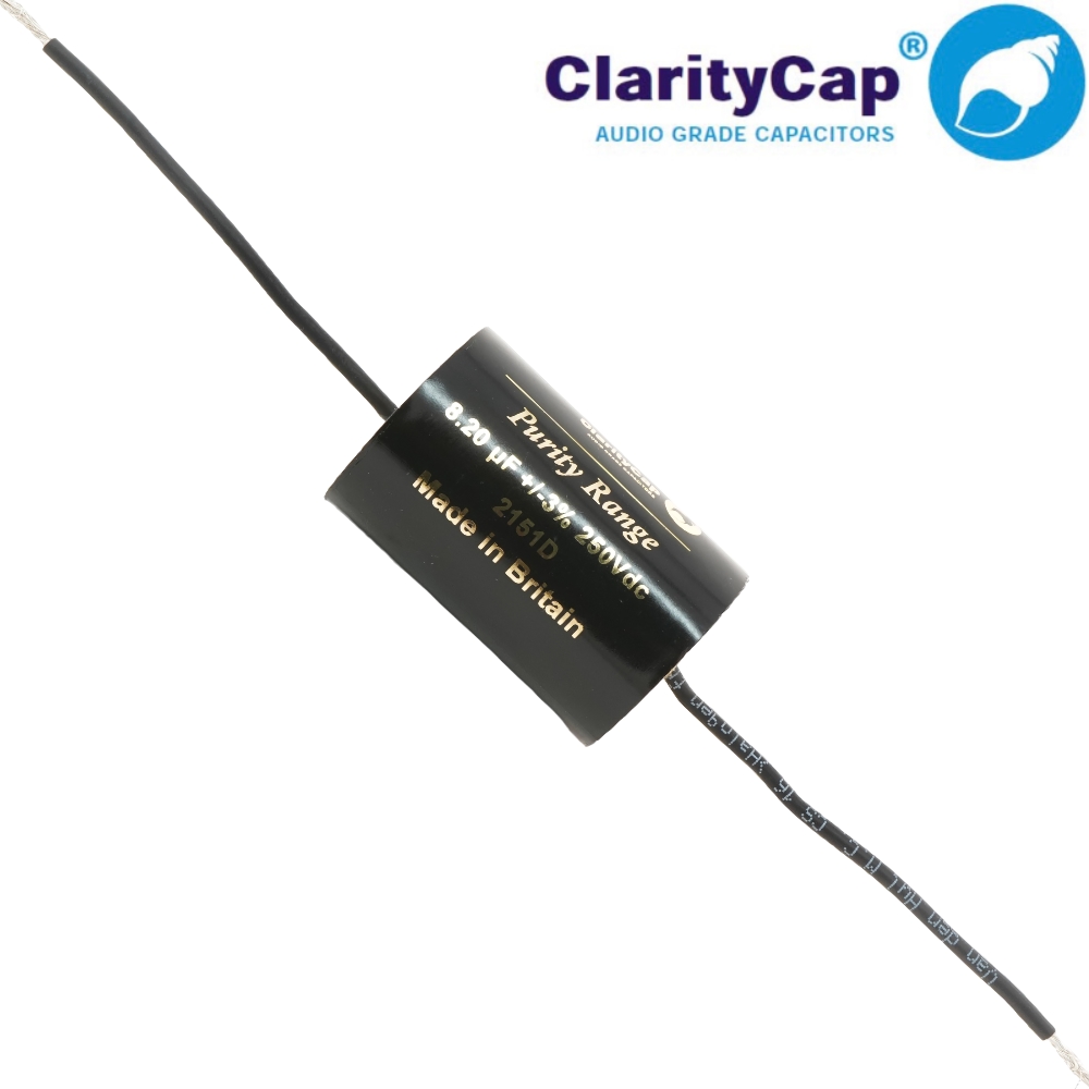 PUR 8U2H250V: 8.2uF 250Vdc ClarityCap PUR Range Capacitor