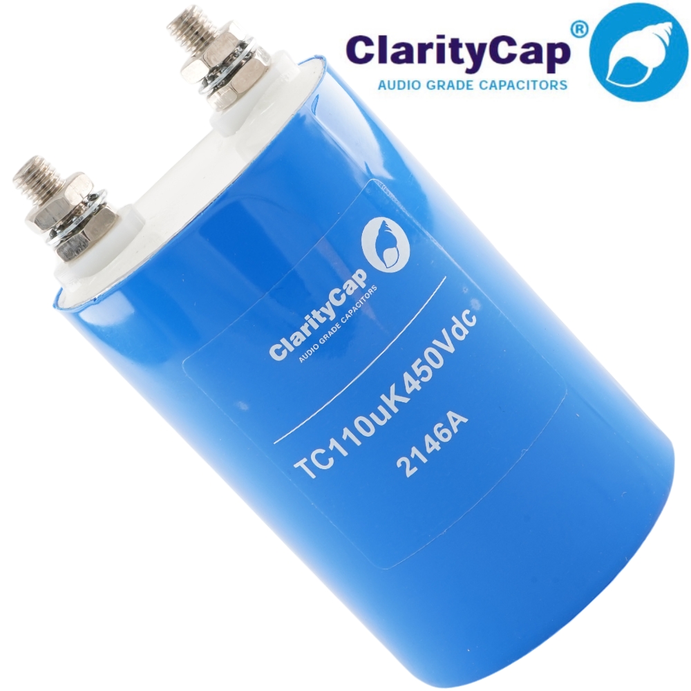 TC 110UK450V: 110uF 450Vdc ClarityCap TC Range Polypropylene Capacitor