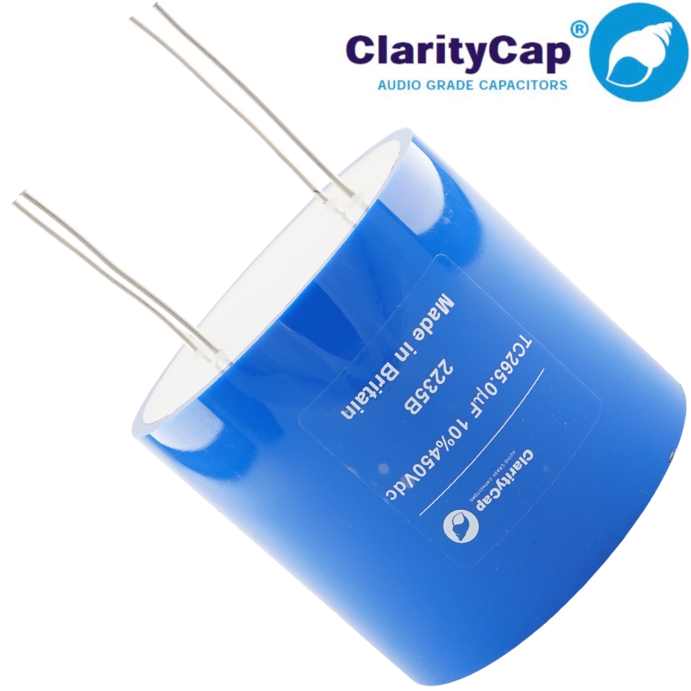 TC 265UK450V: 265uF 450Vdc ClarityCap TC 4 Terminal Capacitor