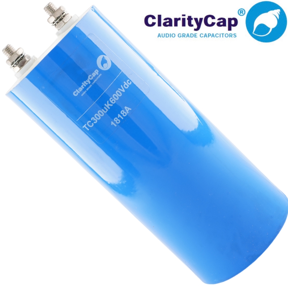 TC 300UK600V: 300uF 600Vdc ClarityCap TC Range Polypropylene Capacitor