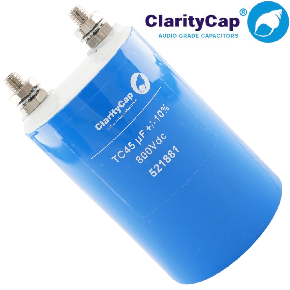 TC 45UK800V: 45uF 800Vdc ClarityCap TC Range Polypropylene Capacitor