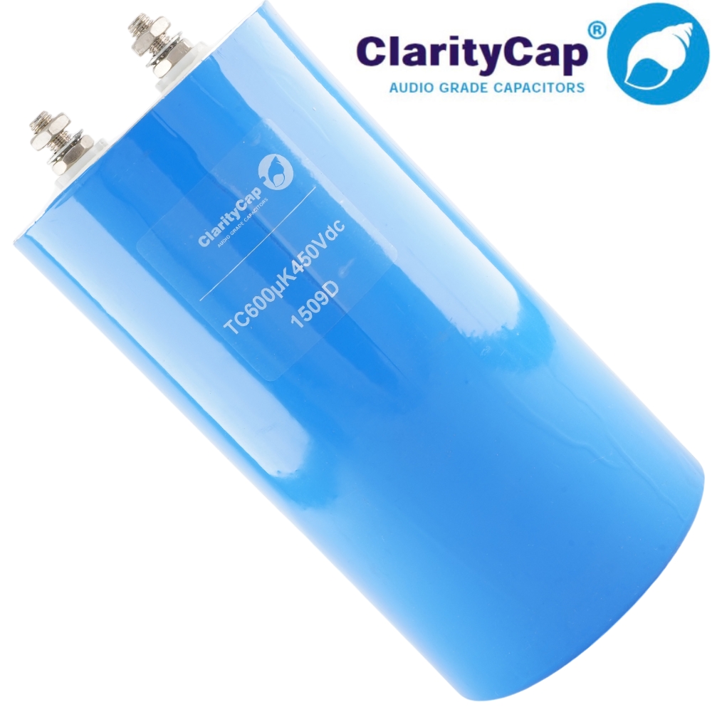 TC 600UK450V: 600uF 450Vdc ClarityCap TC Range Polypropylene Capacitor