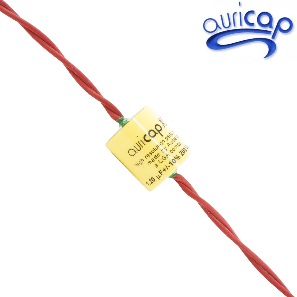 XO2-10-01.2: 1.2uF 200Vdc Auricap XO Capacitor