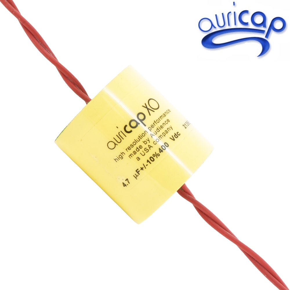 XO4-10-04.7: 4.7uF 400Vdc Auricap XO Capacitor