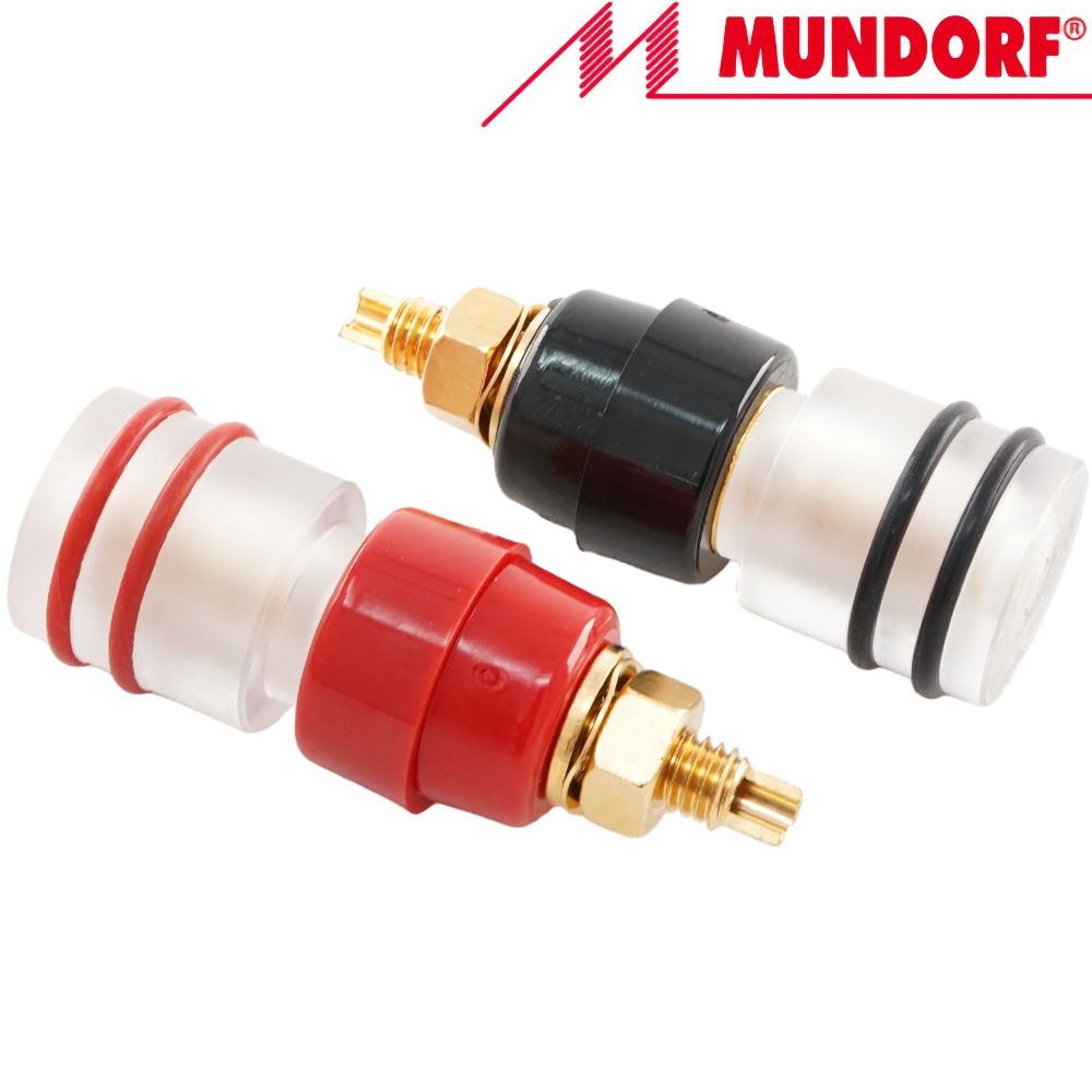 TPCU750GE: Mundorf MConnect Terminal, Evo Copper posts, Gold-plated (pair)