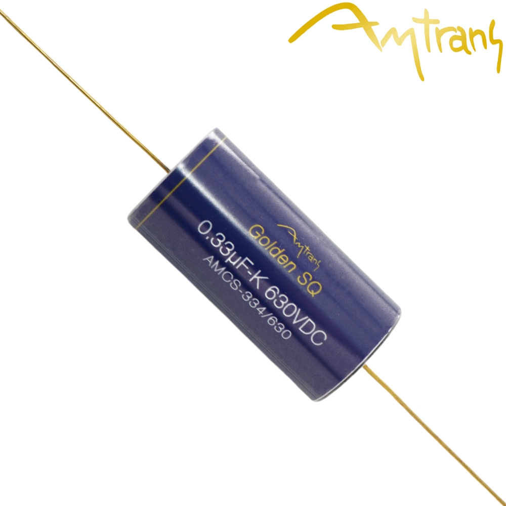 AMCS-334: 0.33uF 630Vdc Amtrans AMCS Golden SQ Capacitor