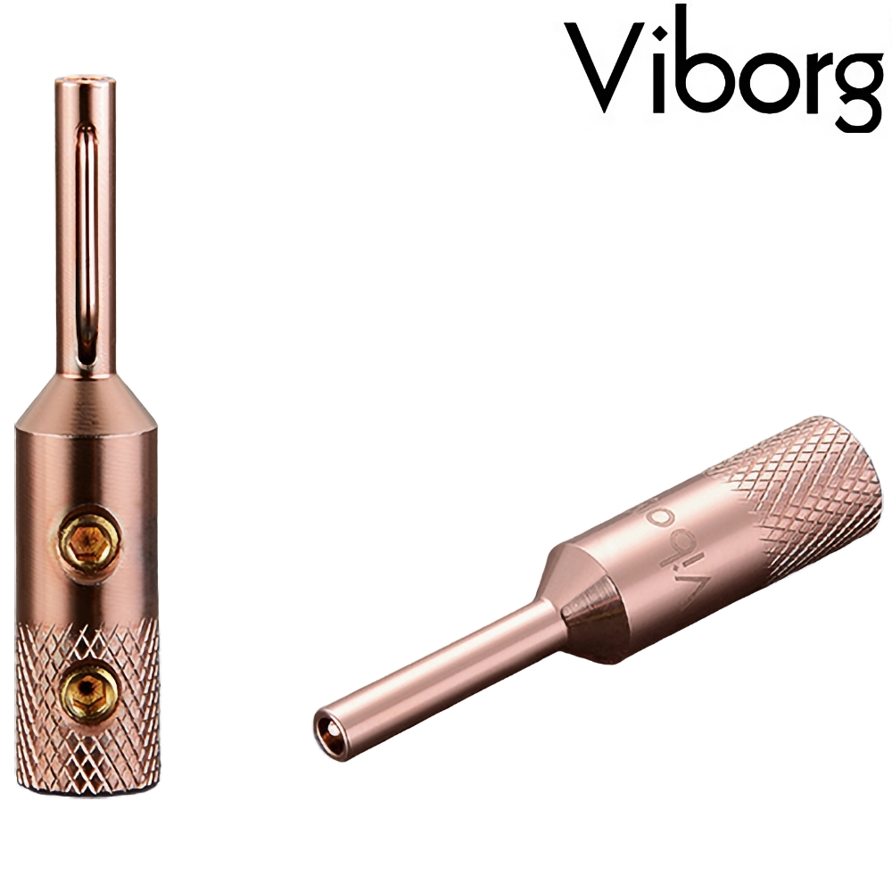 Viborg VB401 Banana Plug Pure Copper