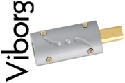 Viborg UB201 Male USB-B Connector, Gold 24K Plated