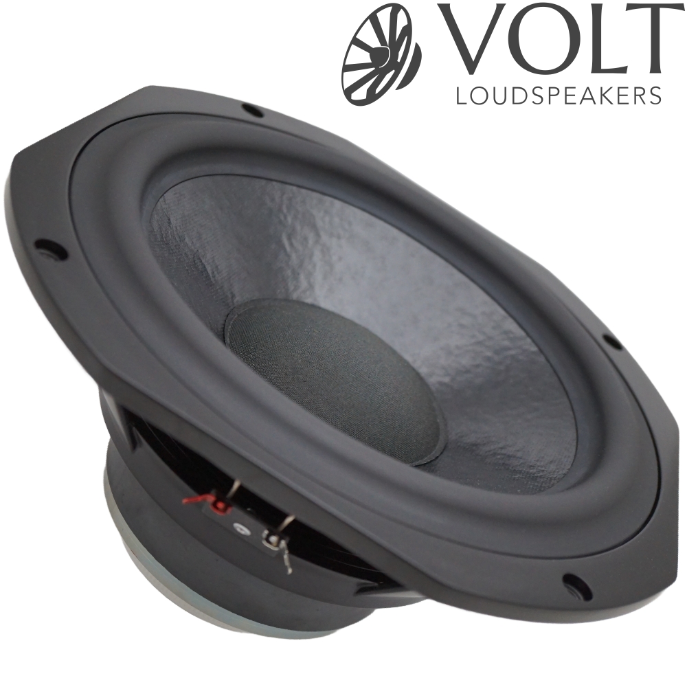 B2518: Volt Loudspeakers 10" Bass Driver, 8 Ohms 