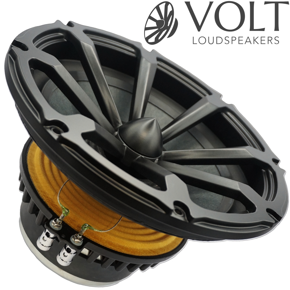 Volt Loudspeakers RV2501 10" Radial Bass Driver, 8 Ohms