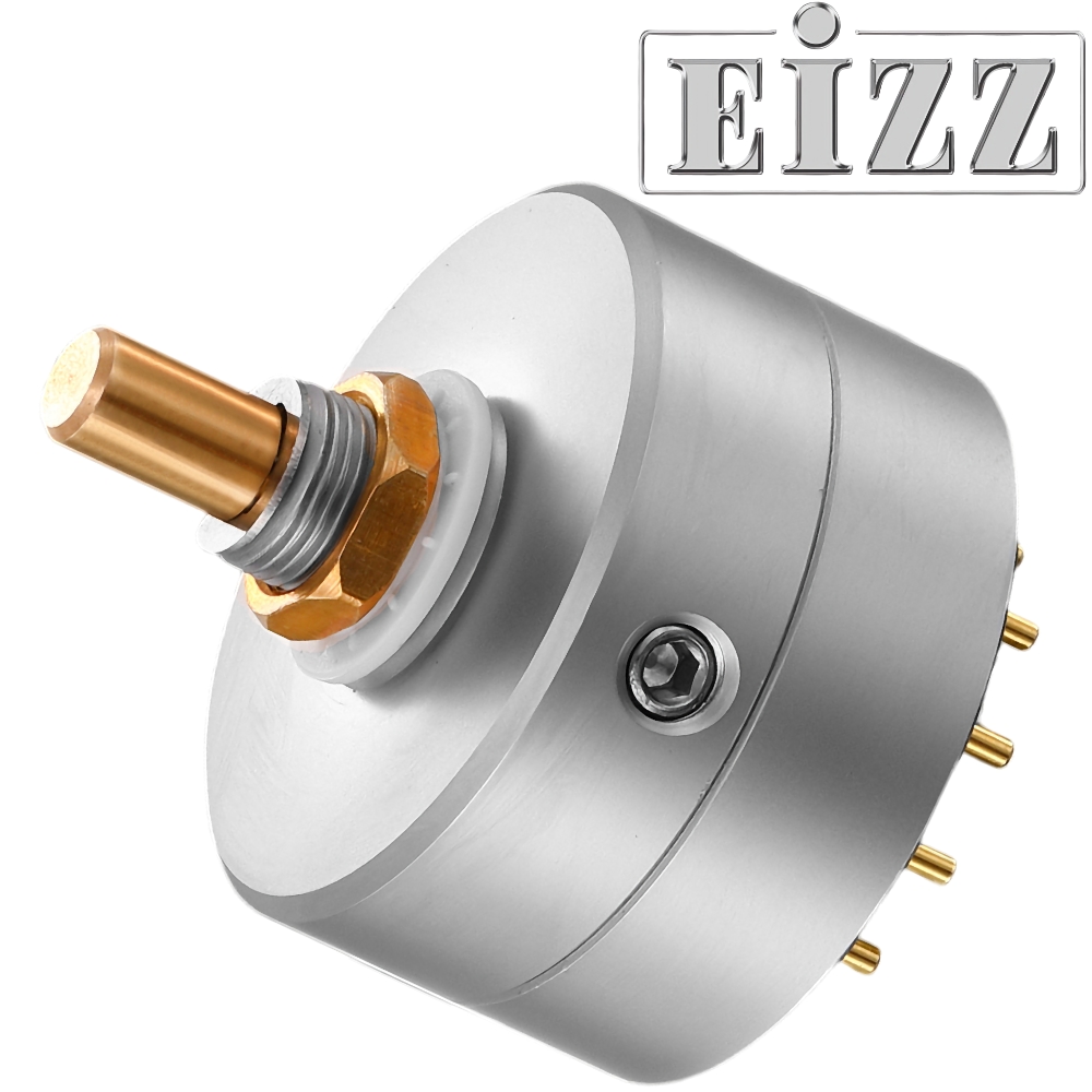 EZ-3003-800: EIZZ 3-pole, 3-way Selector Switch, Gold Plated