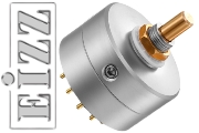 EIZZ EZ-3003-800 3-pole, 3-way Selector Switch, Gold Plated