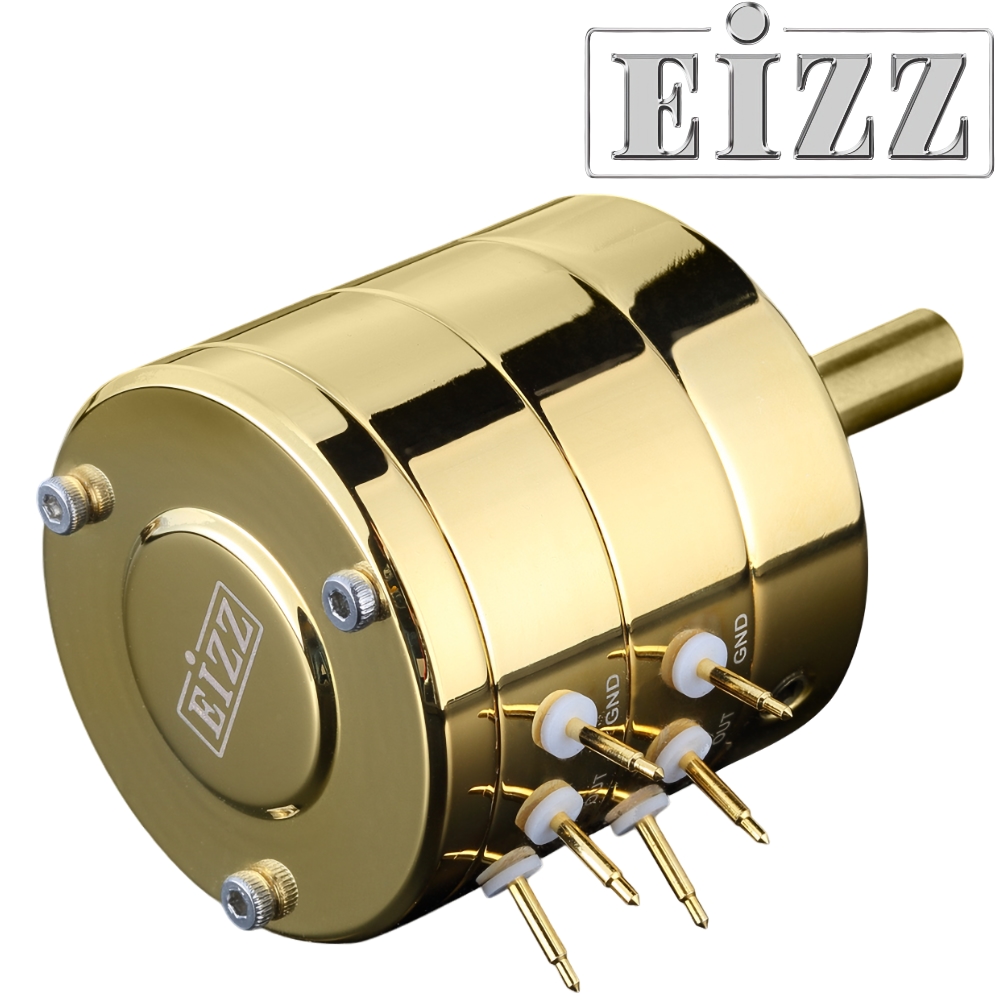 EIZZ S24T-AMRS100K-700 100K Stereo Series Stepped Attenuator, 24-position