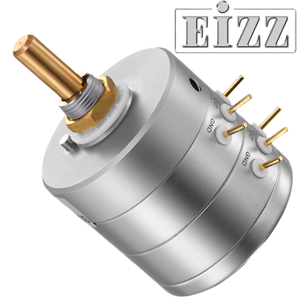 S24T-BH10K-700: EIZZ 10K Stereo Series Stepped Attenuator, 24-position