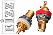 EIZZ EZ-105 RCA Socket, Tellurium Copper, Gold Plated