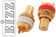 EIZZ EZ-107 RCA Socket, Gold Plated