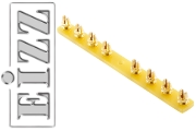 EIZZ EZ-3108 8 Pin Tag Strip, Gold Plated