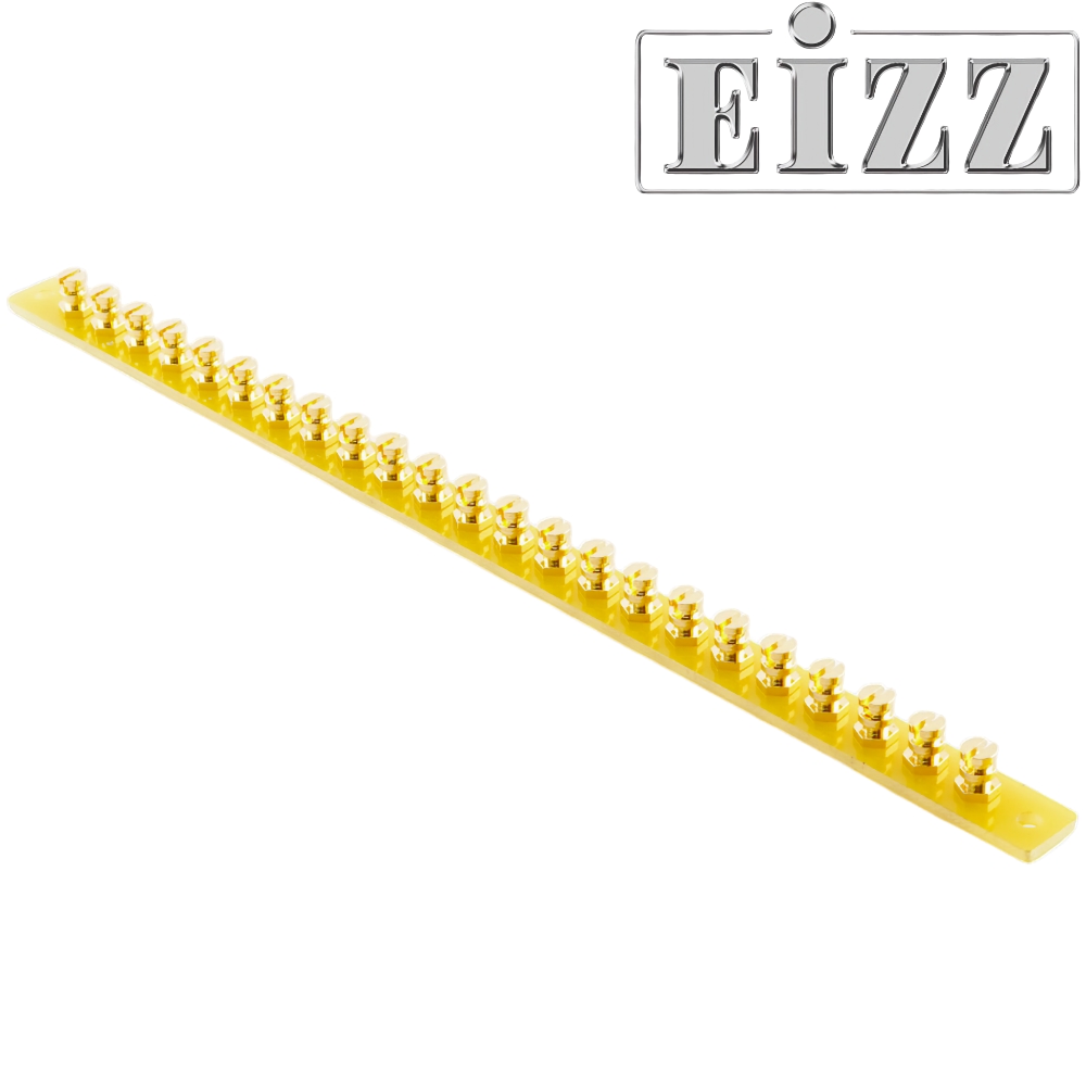 EIZZ EZ-3123 23 Pin Tag Strip, Gold Plated