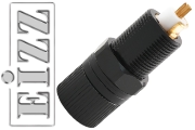 EIZZ EZ-902 Fuse Holder, Gold Plated, Teflon Insulated (20mm fuse)