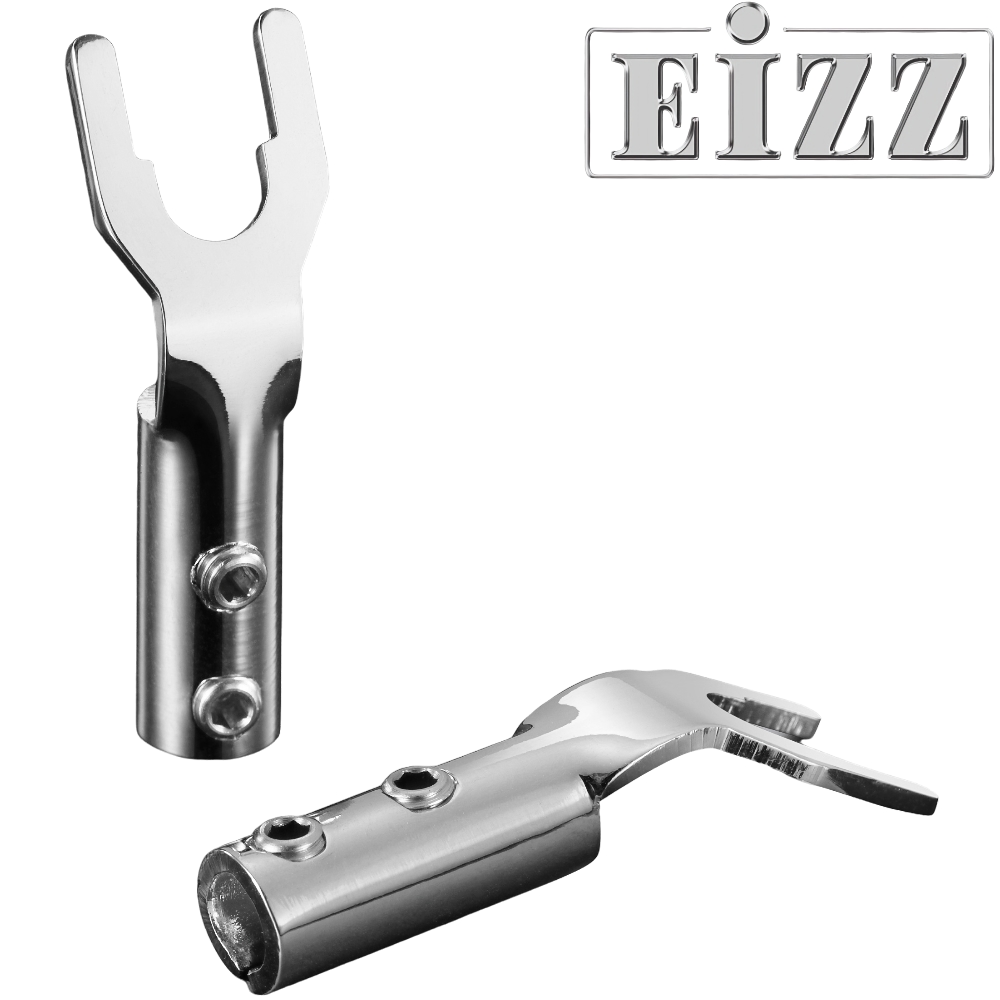 EZ-501: EIZZ Spades, Red Copper, Rhodium Plating, Bare (1 pair)