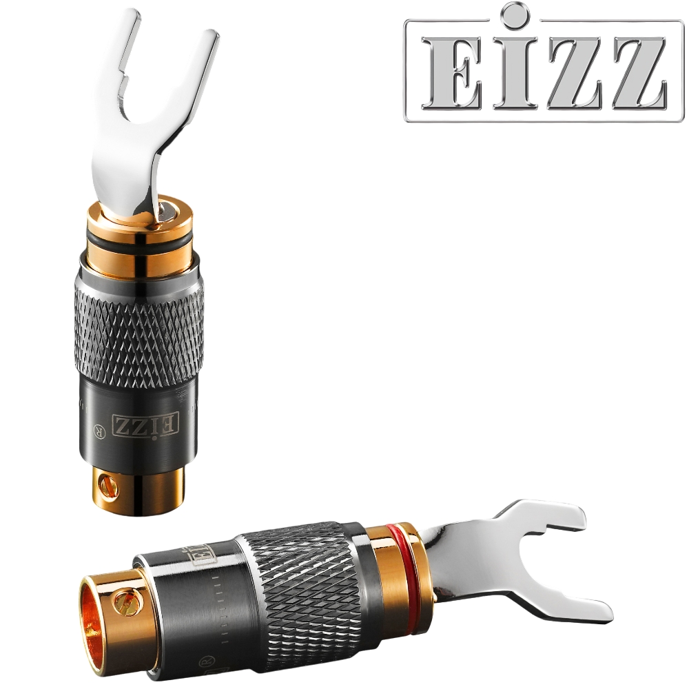 EZ-503: EIZZ Spades, Red Copper, Rhodium Plating (1 pair)