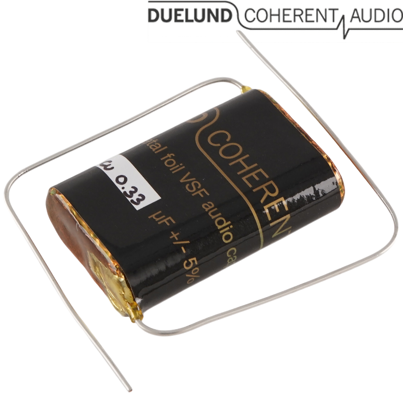 VSFDCCU-024: 0.33uF 400Vdc Duelund VSF DC Copper Capacitor