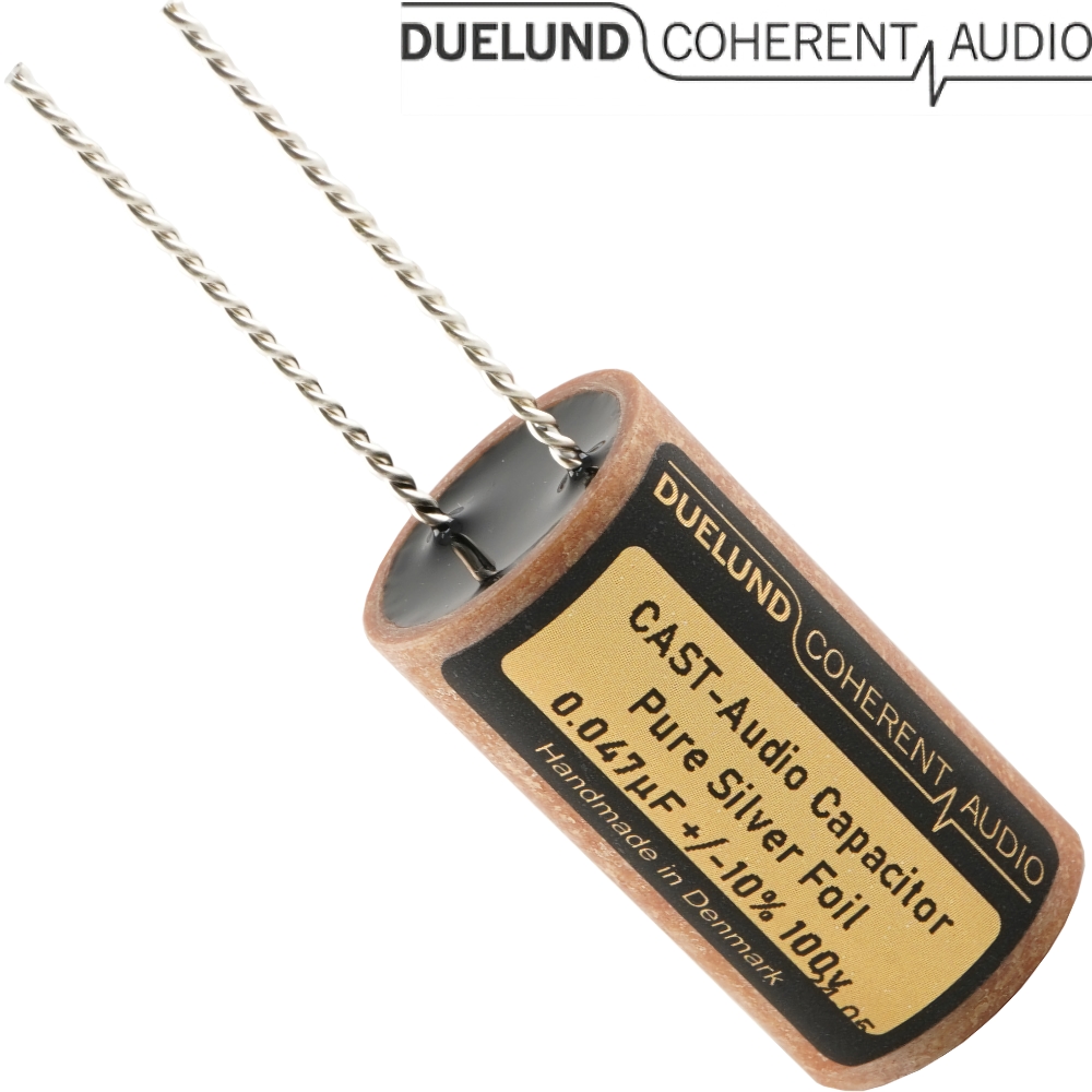 Duelund CAST PIO Pure Silver Capacitors 100Vdc