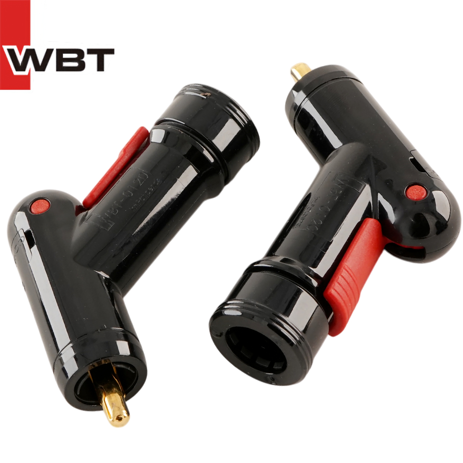 WBT-0120 Cu nextgen angled RCA Plug