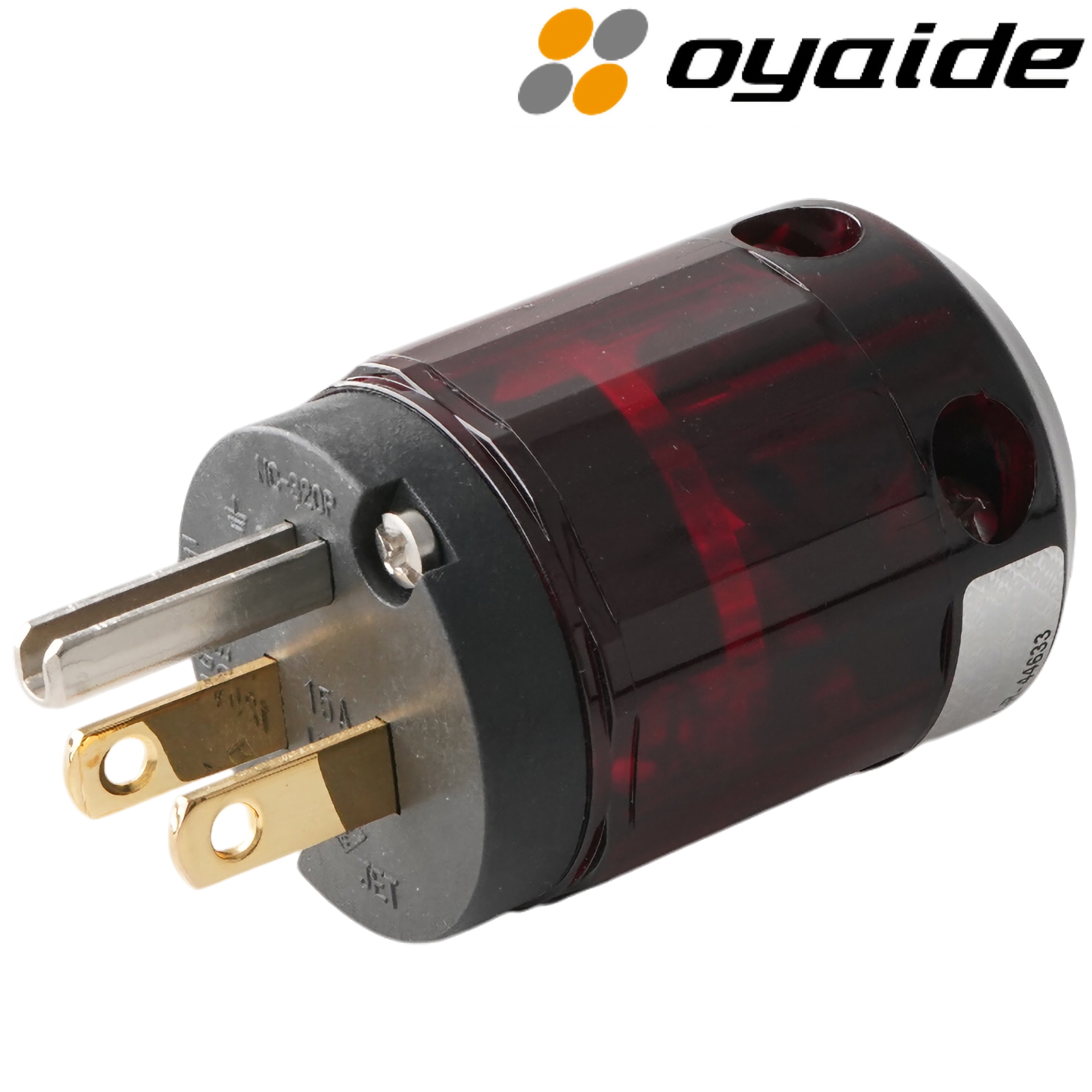 Oyaide P-079 Gold-plated UL plug (US Mains)