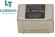 LL1931Ag: Lundahl Moving Coil Input Transformer (1:8, 1:16)