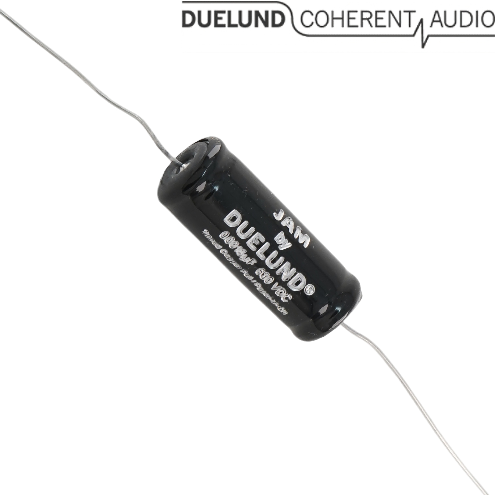 DUJAM-004: 0.0015uF 630Vdc Duelund JAM Tinned Copper Foil Paper in Oil Capacitor