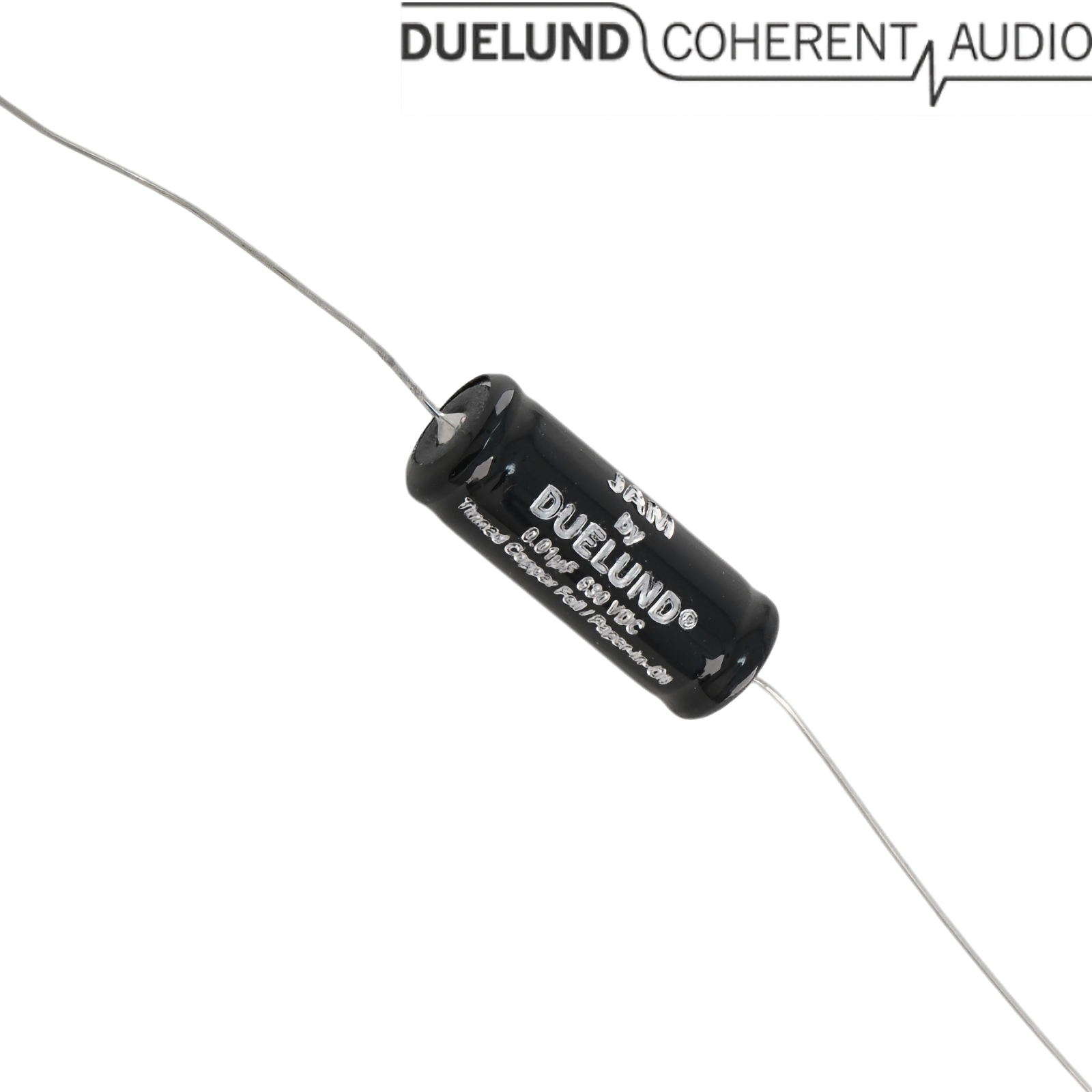 DUJAM-008: 0.01uF 630Vdc Duelund JAM Tinned Copper Foil Paper in Oil Capacitor