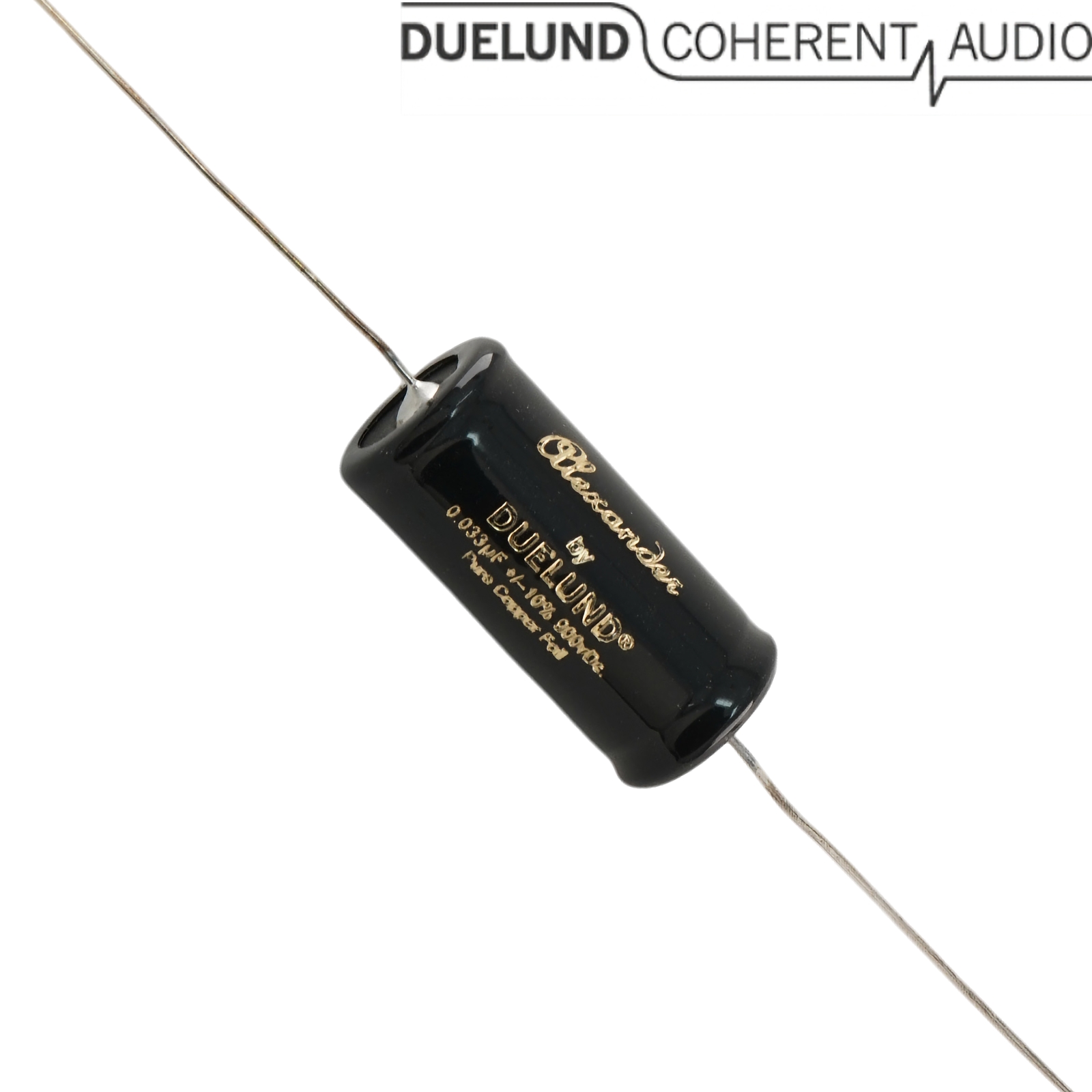 DUEA-020: 0.033uF 900Vdc Duelund Alexander Copper Foil Capacitor