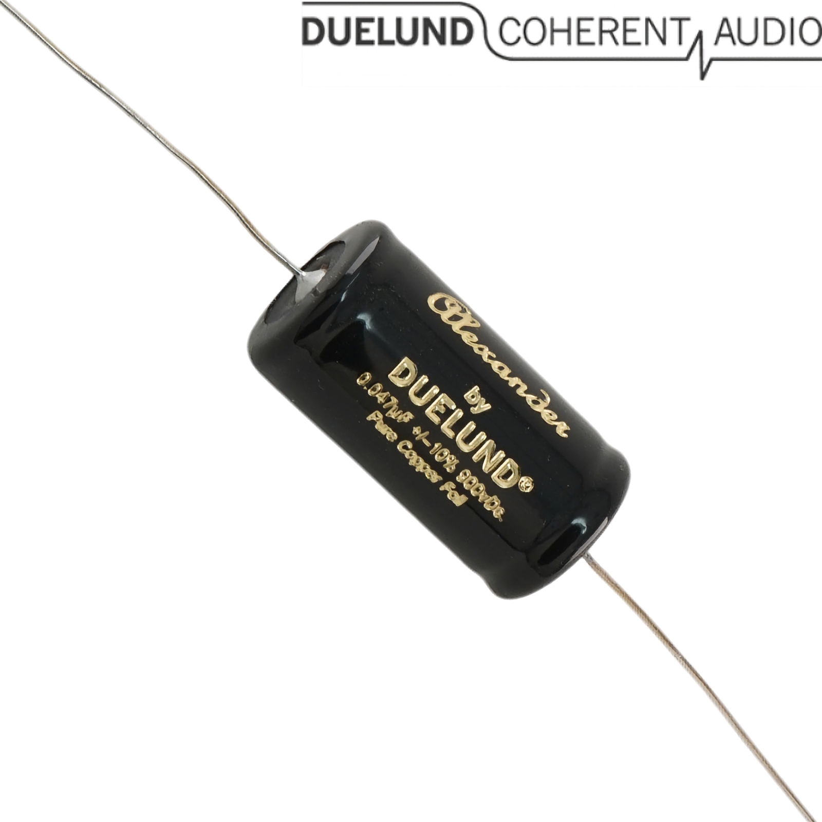 DUEA-025: 0.047uF 900Vdc Duelund Alexander Copper Foil Capacitor