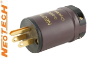 Neotech NC-P313G MKII G-UPOCC pure copper US Mains plug, Cryo'ed, Gold-plated