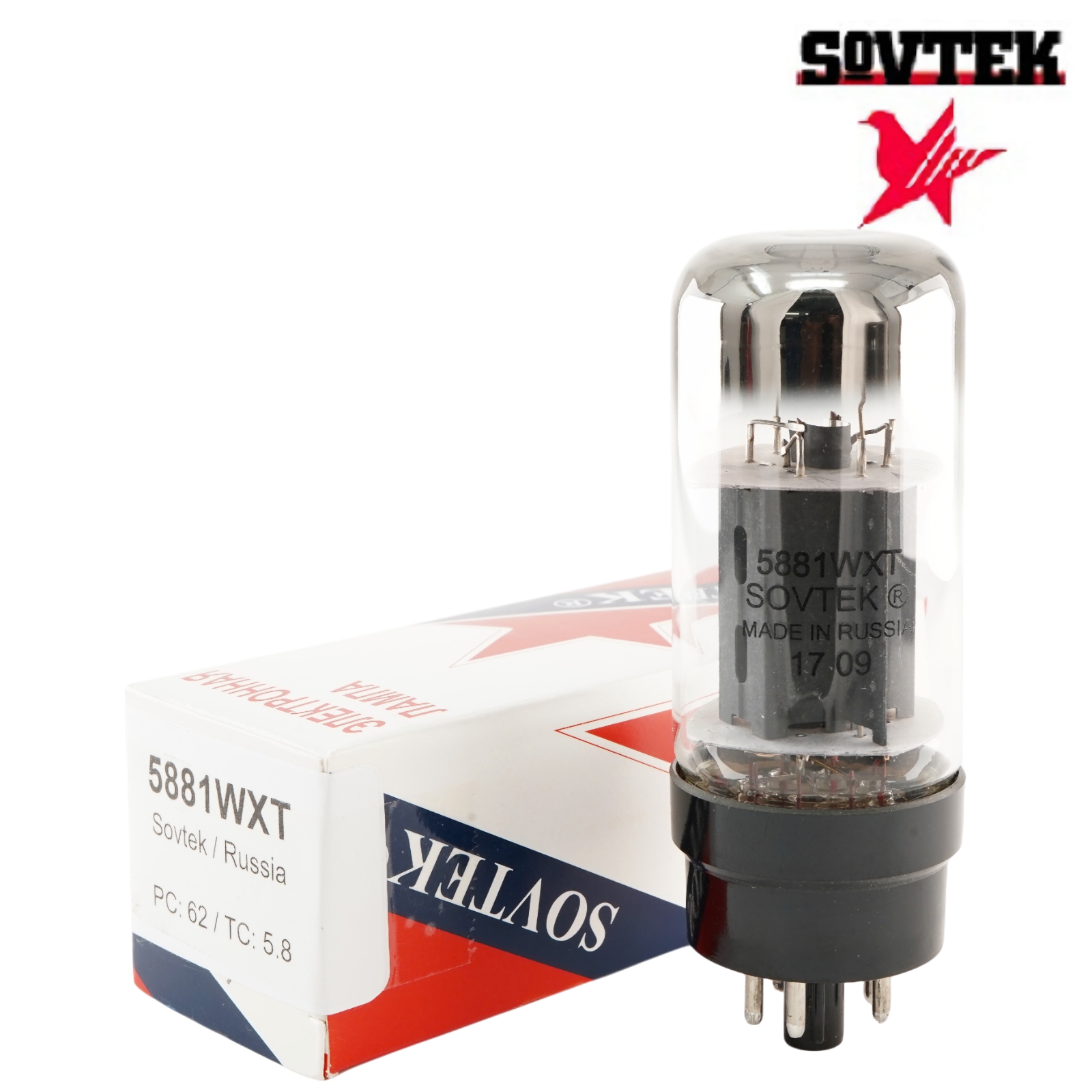 Sovtek 5881WXT - Standard base Valve