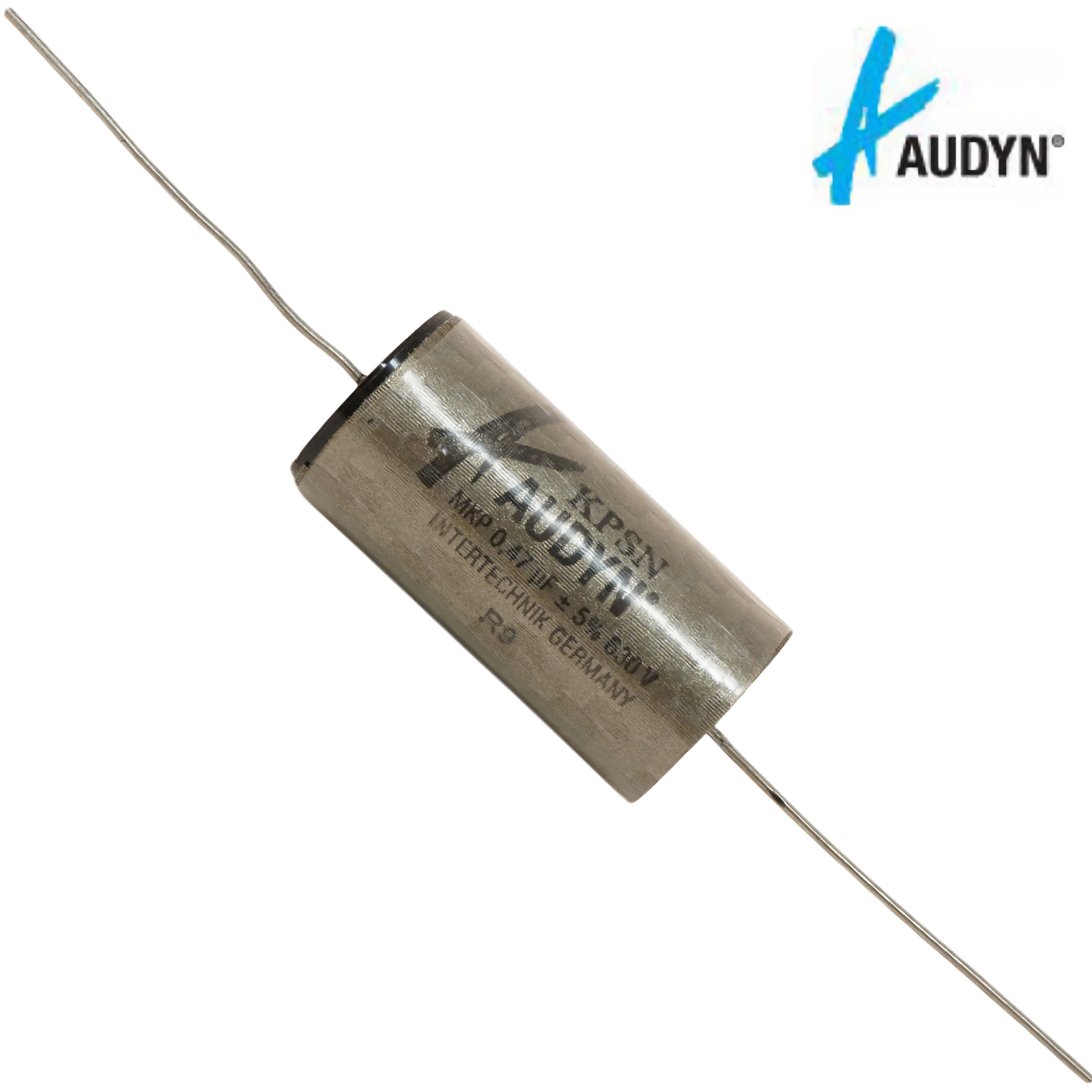 1501203: 0.47uF 630Vdc Audyn KP SN Capacitor - used / short leads