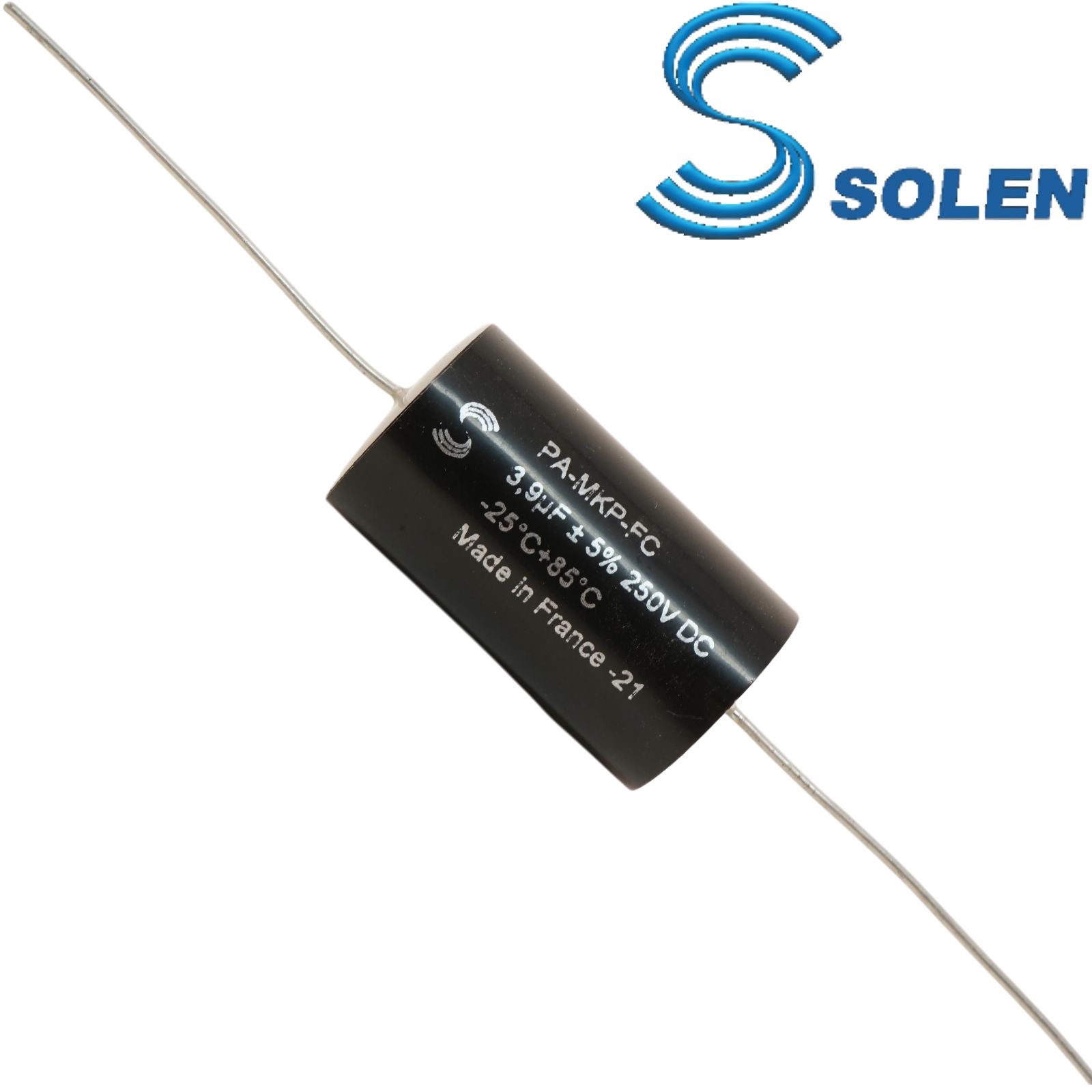 PA390: 3.9uF 250Vdc Solen PA Polypropylene Capacitor