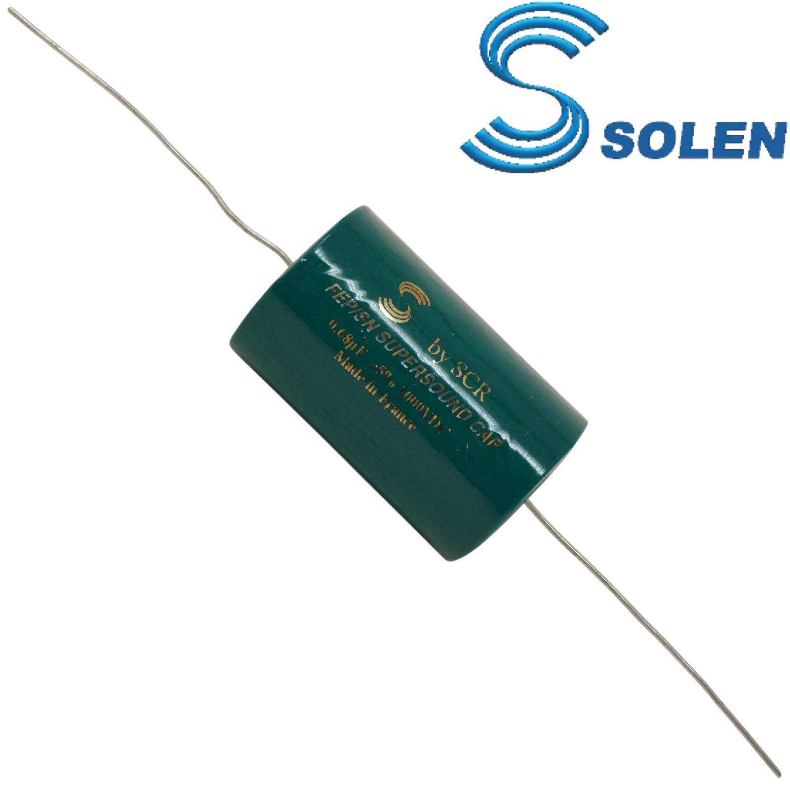 S3Q680N: 0.68uF 1000Vdc Solen FEP Tin Foil / Teflon Film Capacitor