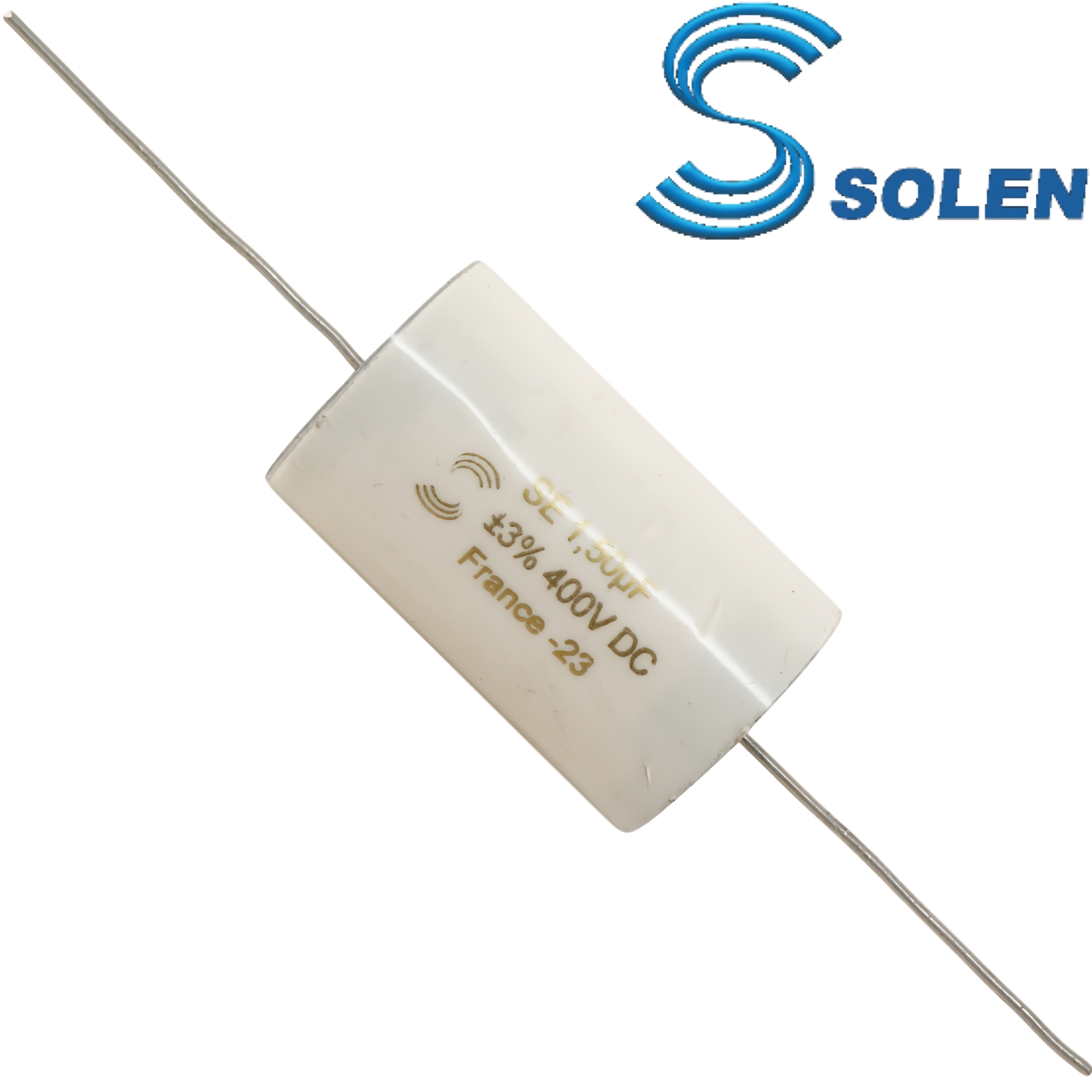 SE150: 1.5uF 400Vdc Solen SE Tin Foil / Polypropylene Film Capacitor