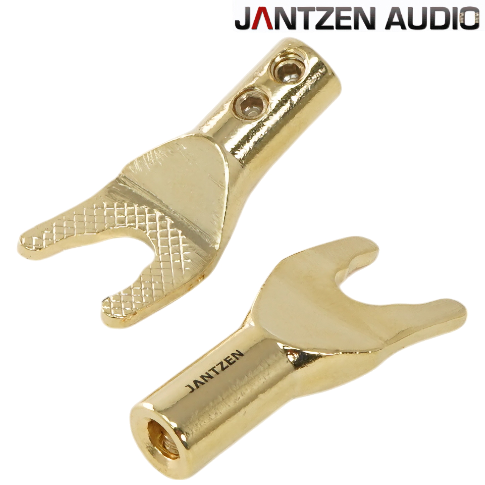 012-0290: Jantzen 6mm Spade, Gold-plated (pair)