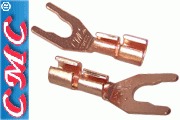 CMC-6005-CUR: CMC Pure Copper, double press-type spade