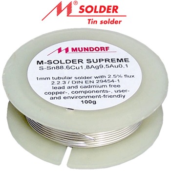 Mundorf Silver/Gold Solder 100g :: Solder :: Soldering :: Tools