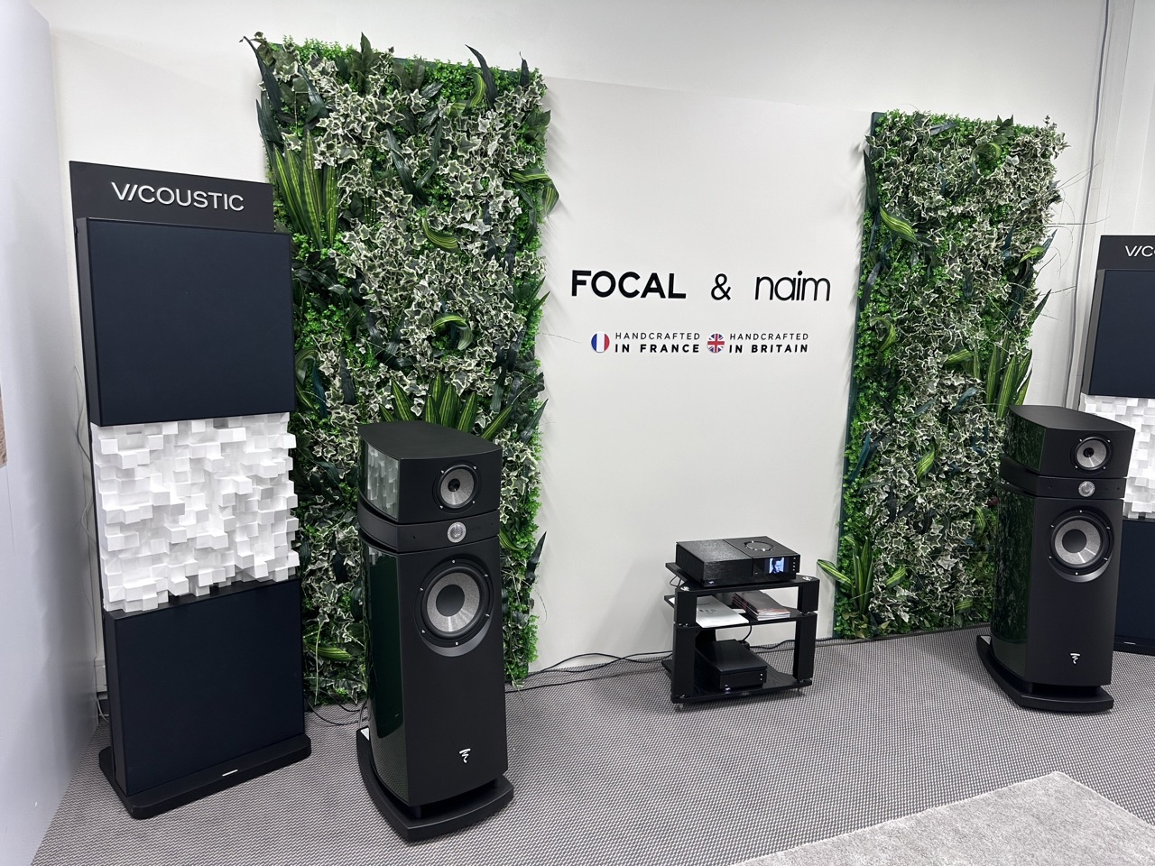 Focal had joined up with Naim. Great to think that we supply some the parts that go into Focal speakers.