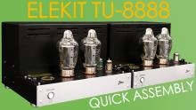 Elekit TU-8888 Monoblock PP Power Amp - Assembly Process