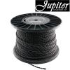 C2001: Jupiter DUAL AWG12, tinned multistrand copper in lacquered cotton insulated wire - Black/Charcoal (1m)