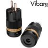 VE501: Viborg Schuko AC Connector Pure Copper