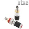 EZ-302: EIZZ Binding Posts, Tellurium Copper, Rhodium Plated (1 pair)